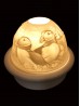 Puffin Candle Dome Light w/Candle Plate